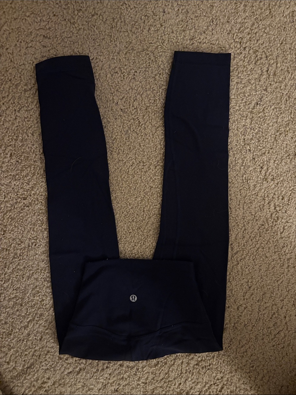 lululemon athletica Navy blue Align Leggings 23” cropped